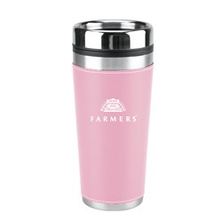 16 oz Leatherette Tumbler